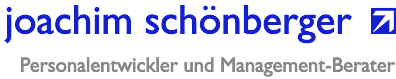 Joachim Schönberger / Personalentwickler und Management-Berater, Psychotherapeut (HPG)